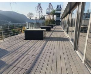 Which type of flooring should I choose for installing on the rooftop?