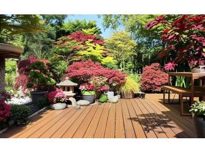 I want to lay the floor in the garden. What kind of floor should I choose?