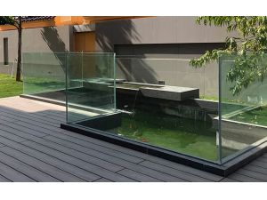 I want to install flooring beside the fishpond. Do you have any floor recommendations?